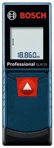Лазерный дальномер BOSCH GLM 20, 0601072E00