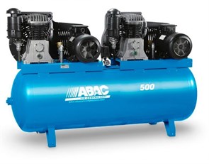 ABAC B7000/500T7,5  TANDEM  компрессор маcляный с ременным приводом
