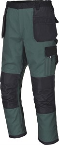 Рабочие брюки Portwest TX32, Зеленый/черный