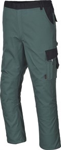 Рабочие брюки Portwest TX36, Зеленый/черный