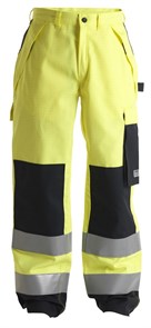 Брюки Engel Safety+ 2235-825 желтый/черный