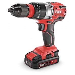 Двухскоростной аккумуляторный ударный дрель-шуруповерт Flex PD 2G 18.0-EC/2.5 Set