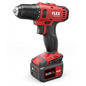 Двухскоростной аккумуляторный шуруповерт Flex 10,8 В "Light Duty" DD 2G 10.8-LD