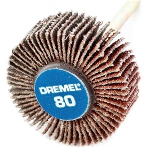 Насадка шлифовальная Dremel 28,6мм зерно 80, 2.615.050.232