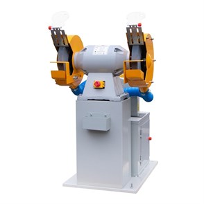 Двухдисковый шлифовальный станок с пылесосом VISPROM BKL-3000