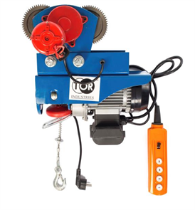 С ТЕЛЕЖКОЙ электрическая таль TOR PA-600/1200 12/6M