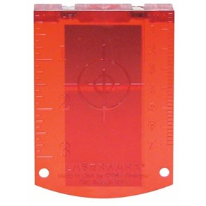 Мишень для лазерных нивелиров (цвет красный) BOSCH 1608M0005C, 1608M0005C