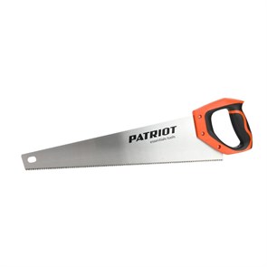 Ножовка PATRIOT WSP-450S, по дереву, 11 TPI мелкий зуб, 3-х сторонняя заточка, 450мм
