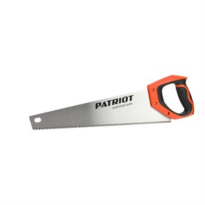 Ножовка PATRIOT WSP-400L, по дереву, 7 TPI крупный зуб, 3-х сторонняя заточка, 400мм