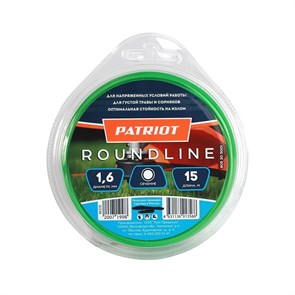 {{photo.Alt || photo.Description || 'Леска Roundline D 1,6 мм L 15 м круглая, блистер (пр-во Россия)'}}