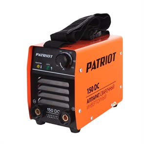 {{photo.Alt || photo.Description || 'Аппарат сварочный инверторный PATRIOT 150DC MMA'}}