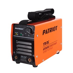 {{photo.Alt || photo.Description || 'Аппарат сварочный инверторный PATRIOT 170DC MMA'}}