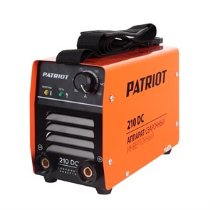 {{photo.Alt || photo.Description || 'Аппарат сварочный инверторный PATRIOT 210DC MMA'}}