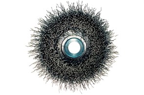 Чашечная щетка 75x0,3 мм/ M 14, сталь, волнистая, Metabo, 623715000