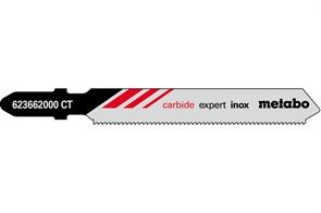 3 лобзиковых пилки, серия «expert inox», 57/ 1,1 мм, Metabo, 623662000