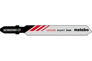 3 лобзиковых пилки, серия «expert inox», 57/ 1,4 мм, Metabo, 623663000