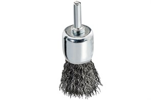 Чашечная щетка 25x0,3 мм/ 6 мм, сталь, волнистая, Metabo, 630554000