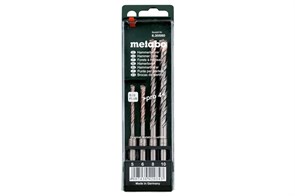 Набор сверл SDS plus Pro 4 из 4 предметов, Metabo, 630580000