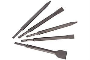 Комплект зубил SDS-plus, 5 предметов, Metabo, 630484000