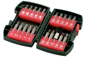 Набор инструментальных насадок IV, 20 предм., Metabo, 630454000
