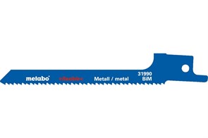 5 пилок для сабельных пил, «flexible metal», 100 x 0,9 мм, Metabo, 631990000