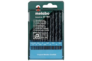 Набор сверл по металлу HSS-R, 13 предм., Metabo, 627161000
