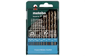 Набор сверл по металлу HSS-CO, 13 предм., Metabo, 627120000