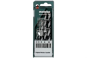Кассета со сверлами по камню, 5 предм., Metabo, 627192000