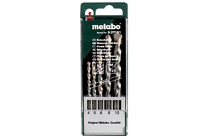 Кассета со сверлами по бетону pro, 5 предм., Metabo, 627181000