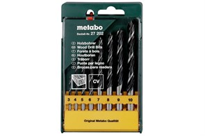 Кассета со сверлами по дереву, 8 предм., Metabo, 627202000