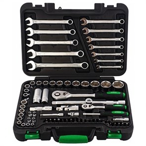 HITACHI HTC-774013, набор инструмента 1/4" и 1/2" 73 предмета
