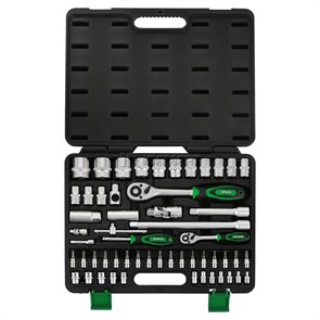 HITACHI HTC-774003, набор торцевых головок, 55 предметов
