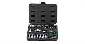 HITACHI HTC-774011, набор торцевых головок 1/4" 26 предметов