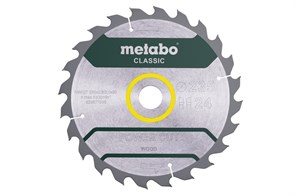 Пильное полотно «power cut wood — classic», 235x30 Z24 WZ 18° /B, Metabo, 628678000