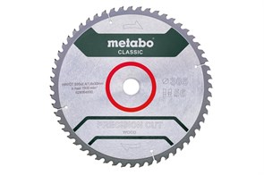 Пильное полотно «precision cut wood — classic» 305x30, Z56 WZ 5° neg, Metabo, 628064000