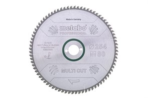 Пильное полотно «multi cut — professional», 305x30, Z96 FZ/TZ, 5°neg., Metabo, 628091000