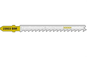 5 лобзиковых пилок, серия «clean wood premium», 74 мм, прогр., Metabo, 623933000