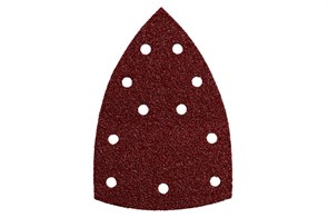 10 шлифовальных листов на липучке 100x150 мм, P 240, дерево, FMS, Metabo, 625609000