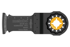 Погружное пильное полотно, дерево, 32 мм, Starlock, Metabo, 626950000