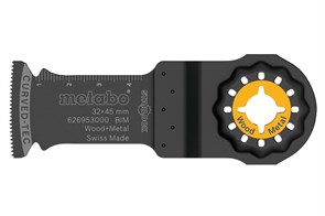 Погружное пильное полотно, дерево/металл, BiM, 32 мм, Metabo, 626953000