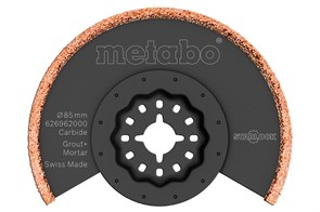 Сегментное пильное полотно, швы/шпаклевка, НМ, 85 мм, Metabo, 626962000
