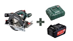 Аккумуляторная ручная дисковая пила Metabo KS 18 LTX 57, T03480