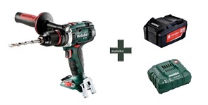 Аккумуляторный шуруповерт Metabo BS 18 LTX Impuls 1акк х 4,0Ач+ЗУ ASC 55, T03470