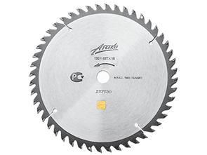 Пильный диск по дереву профи Атака 205*24T*30