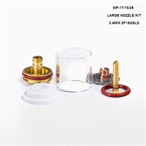 Start Custom Set 7 (17/18/26 TIG L GAS LENS  2.4MM 2P18GSLD7 32.5L)