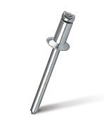 Заклепка вытяжная  сталь/сталь открытая (St/St); 3,2 x 8,0; Борт:Потайной; уп.50 шт.