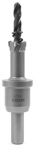 {{photo.Alt || photo.Description || 'ТСТ коронка MESSER 14X25 с центрирующим сверлом и толкающей пружиной'}}