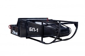 Бадья для бетона Zitrek БП-1,0 с площадкой под вибратор (ИВ-98Б)