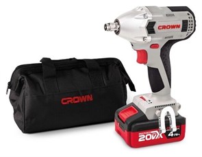 Аккумуляторный ударный гайковерт CROWN CT22015HX-4 TB