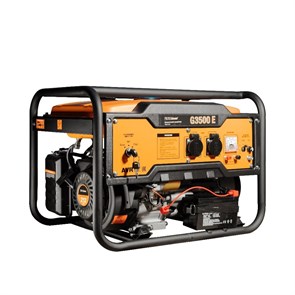 {{photo.Alt || photo.Description || 'Бензиновый генератор FoxWeld Standart G3500 E'}}